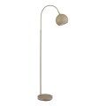 Globo - Golvlampa 1xE27/60W/230V beige