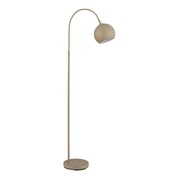Globo - Golvlampa 1xE27/60W/230V beige
