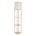Globo - Golvlampa 1xE27/60W/230V beige