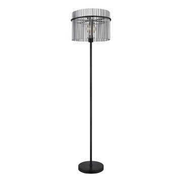 Globo - Golvlampa 1xE27/60W/230V svart