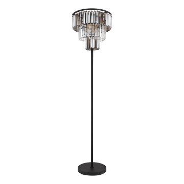 Globo - Golvlampa 3xE27/40W/230V diameter 40 cm svart