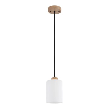 Globo - Hänglampa med sladd 1xE27/60W/230V ek/vit