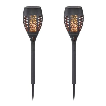 Globo - KIT 2x LED solcellslampa LED/0,1W/3V IP44