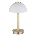 Globo - LED Dimbar beröringsstyrd bordslampa LED/7W/230V 3000K mässing