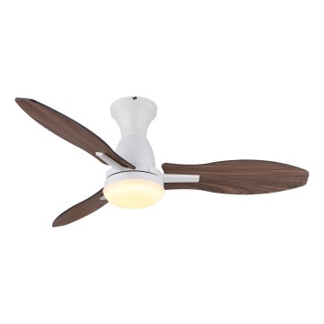 Globo - LED dimbar takfläkt LED/22W/230V 3000/4500/6000K + fjärrkontroll