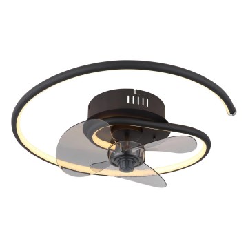 Globo - LED dimbar takfläkt LED/30W/230V 2700-6500K + fjärrkontroll