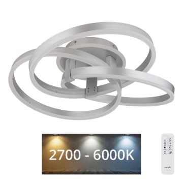 Globo - LED Dimbar taklampa LED/56W/230V 2700 - 6000K + fjärrkontroll