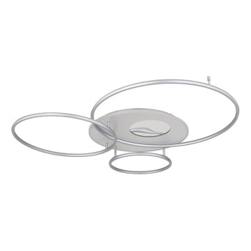 Globo - LED dimbar taklampa LED/70W/230V 2700-6500K matt krom + fjärrkontroll