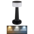 Globo - LED dimbar touchbordslampa LED/1W/3,7V 2700K/4000K/6500K 800 mAh USB svart