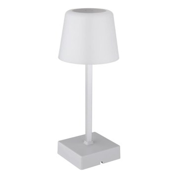 Globo - LED dimbar touchbordslampa LED/2W/5V 3000/4500/6500K 800 mAh silver