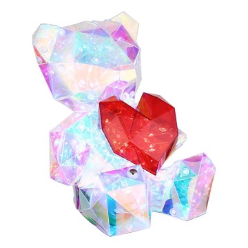 Globo - LED dimbar uppladdningsbar bordslampa LED/3W/5V 1200 mAh björn