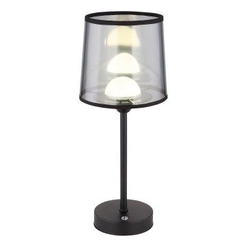 Globo - LED dimbar uppladdningsbar touchbordslampa LED/2,5W/3,7V 2700/4000/6500K 1800 mAh svart