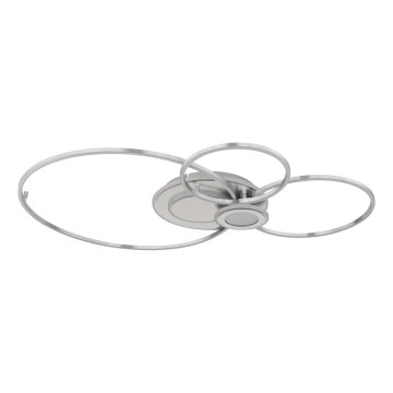 Globo - LED-dimbart takarmatur LED/36W/230V 2700-6500K silver + fjärrkontroll