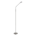 Globo - LED-dimmbar beröringsstyrd golvlampa LED/6,5W/230V 2700/3350/4000K matt krom