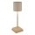 Globo - LED-dimmbar beröringsstyrd uppladdningsbar bordslampa LED/1,5W/5V 2200 mAh beige