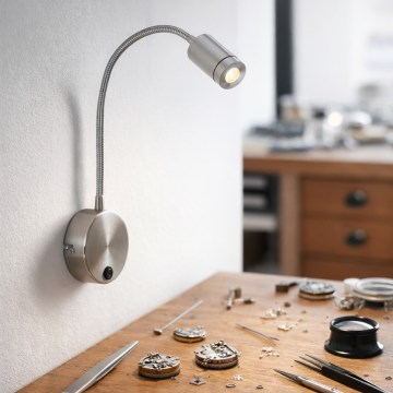 Globo - LED flexibel bordslampa LED/3W/230V