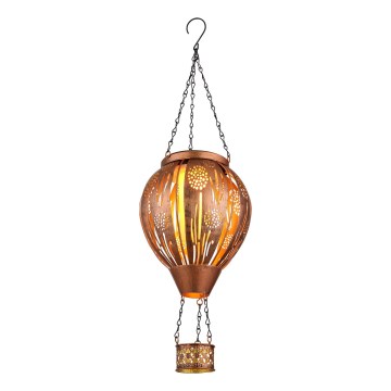 Globo - LED hängande soldekoration 12xLED/0,02W/3V IP44 300 mAh flygande ballong