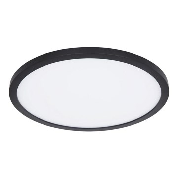 Globo - LED ljusreglerad taklampa till badrum LED/24W/230V diameter 42 cm IP44 svart