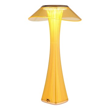 Globo - LED Ljusreglerad uppladdningsbar bordslampa LED/2,5W/3,7V 1200mAh 2700K/4500K/6500K guld