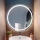 Globo - LED Ljusreglerad vägg spegel med en bakgrundsbelyst LED/10W/230V 4000K diameter 55 cm