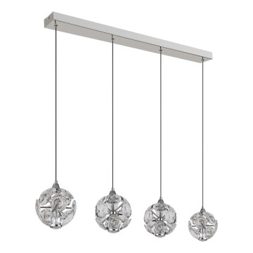 Globo - LED-pendel med vajer LED/32W/230V