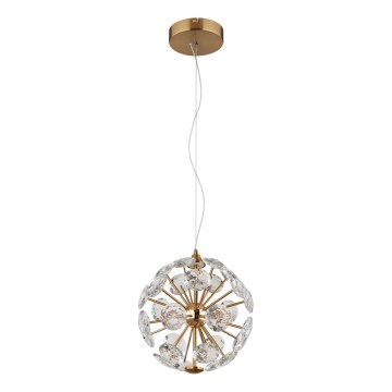 Globo - LED-pendel på vajer LED/12W/230V 3000K guld