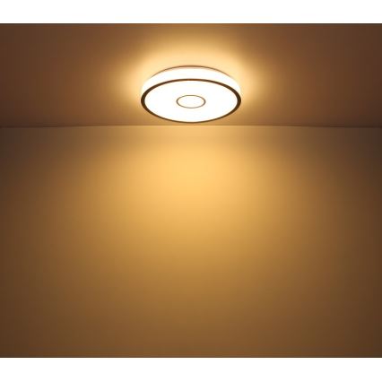 Globo- LED RGB Dimbart badrumslampa LED/30W/230V IP44 Wi-Fi Tuya + fjärrkontroll