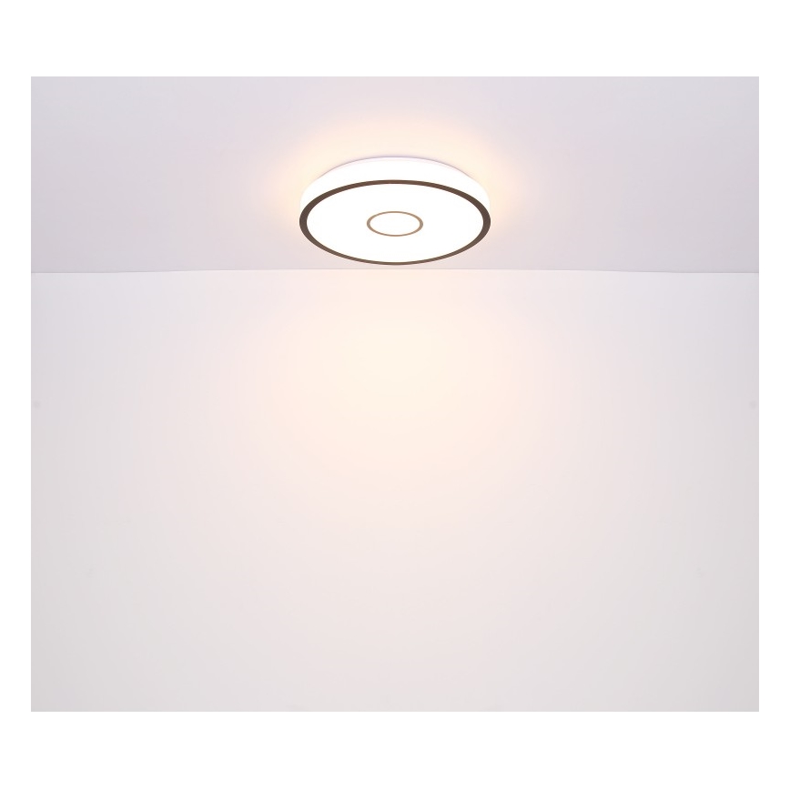 Globo- LED RGB Dimbart badrumslampa LED/30W/230V IP44 Wi-Fi Tuya + fjärrkontroll