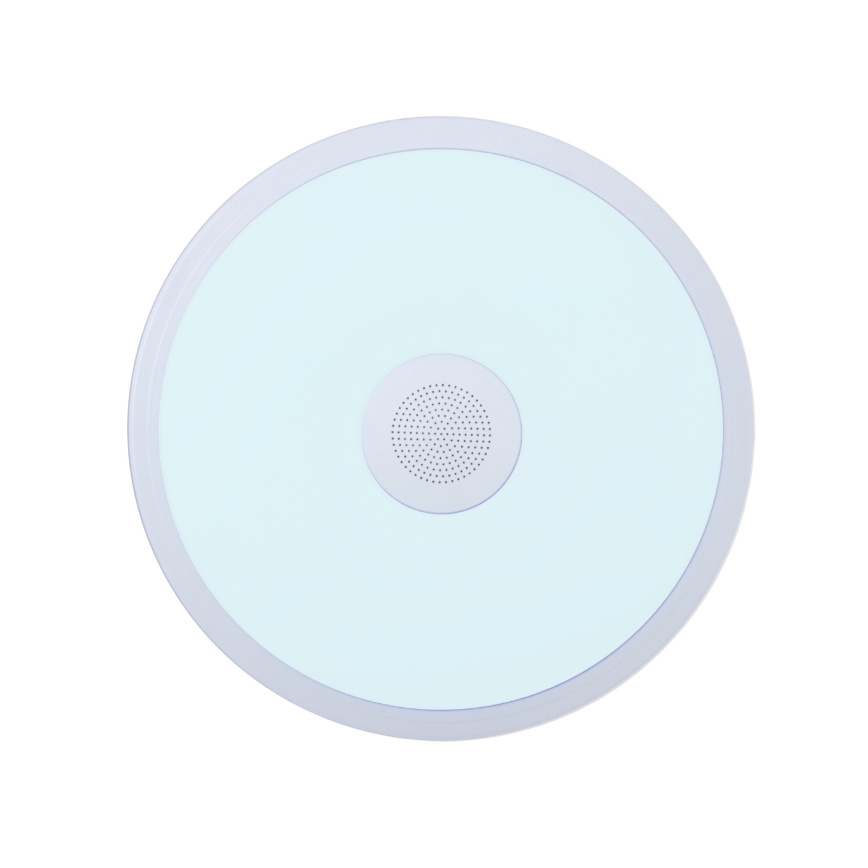 Globo - LED RGBW Dimbar badrumsbelysning med en högtalare LED/18W/230V 3000-6500K IP44 + fjärrkontroll