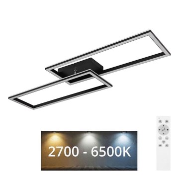 Globo - LED RGB Dimbar belysningsarmatur LED/40W/230V+LED/5W 2700K-6500K + fjärrkontroll