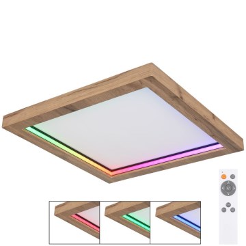 Globo - LED RGBW Dimbar taklampa LED/24W/230V 2700-6000K + fjärrkontroll