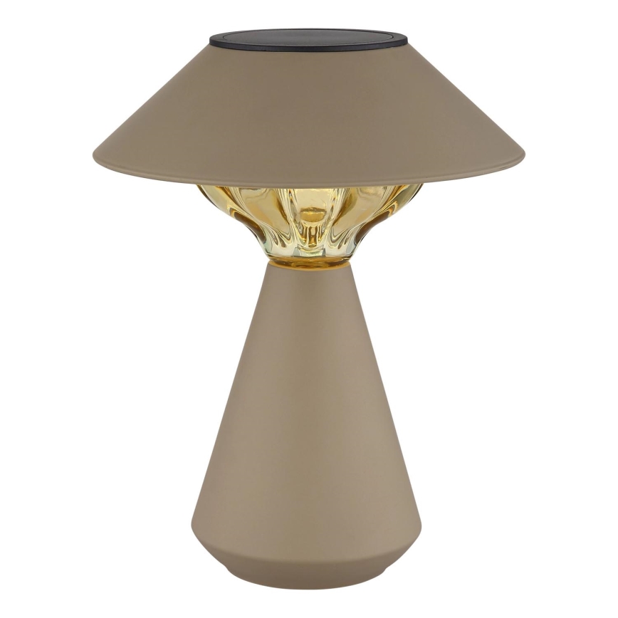 Globo - LED Solarlampa 10xLED/0,06W/1,2V IP44 600 mAh brun