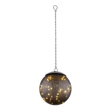 Globo - LED solarlampa på kedja 20xLED/0,06W/1,2V Ø 15 cm IP44 600 mAh