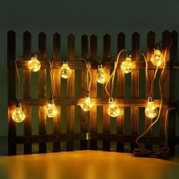 Globo - LED Solcell Dekorativ slinga 50xLED/0,06W/3,2V 570 cm IP44