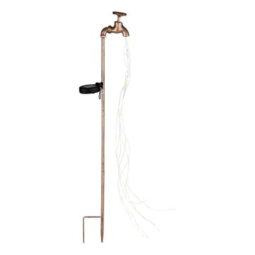 Globo - LED-solcellsarmatur LED/3V IP44 300 mAh kran