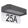 Globo - LED-solcellsdriven husnummerskylt LED/6W/3,7V IP54 1800 mAh