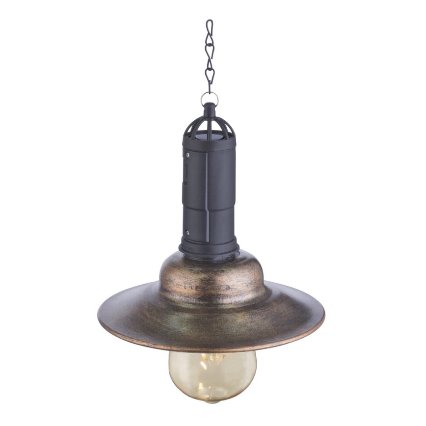 Globo - LED solcellsdriven ljuskrona med kedja LED/0,06W/1,2V IP44 150 mAh