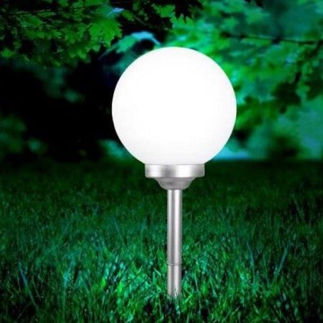 Globo - LED solcellslampa 2xLED/0,06W/1,2V IP44 600 mAh