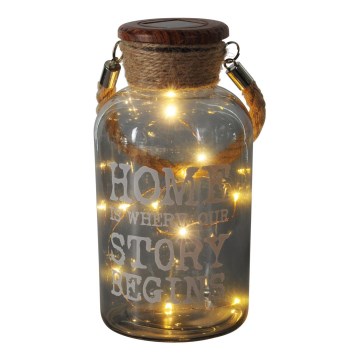 Globo - LED Solcellslampa LED/0,6W/3,2V IP44 200 mAh