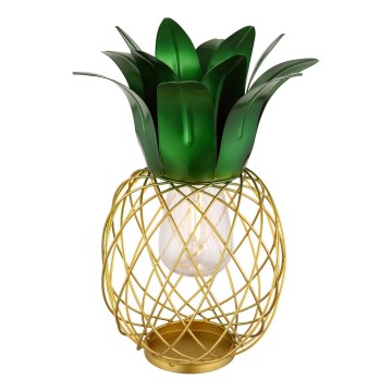 Globo - LED Solcellslampa LED/2W/3V IP44 300 mAh ananas