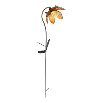 Globo - LED solcellslampa LED/3,2V IP44 200 mAh blomformad