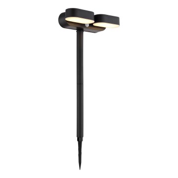 Globo - LED solcellslampa med sensor LED/7,2W/3V IP44 1200 mAh