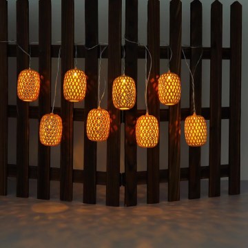 Globo - LED solcellsljusslinga LED/0,06W/3V 650 cm IP44 400 mAh