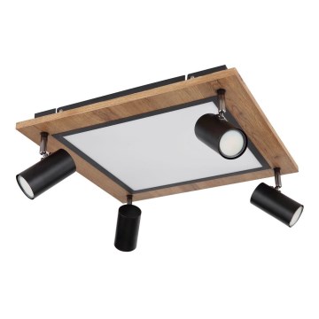 Globo - LED spotlampa 4xGU10/5W/230V + LED/24W/230V