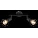 Globo - LED spotlight 2xE14/5W/230V svart