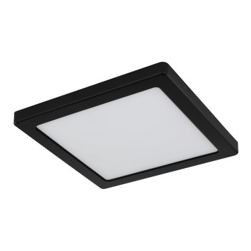 Globo LED Taklampa LED/18W/230V 3000/4000/6500K svart