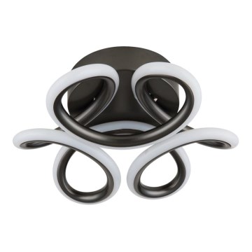 Globo - LED Taklampa LED/24W/230V 2700/4000/6000K Ø 26 cm svart