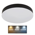 Globo - LED taklampa LED/24W/230V 3000K/4000K/6500K diameter 30 cm svart