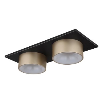 Globo - LED taklampa LED/24W/230V 3000K 46x20 cm mässing