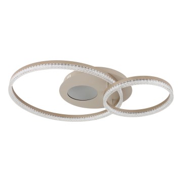 Globo - LED taklampa LED/30W/230V 3000K 70x50 cm beige